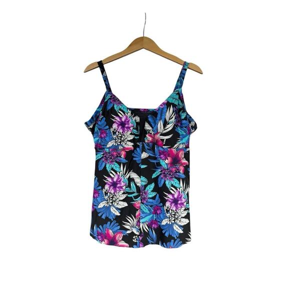 Croft & Barrow St John’s Bay Lot If 3 Tankini Tops Swim Womens 14/16/1XL - Picture 12 of 16